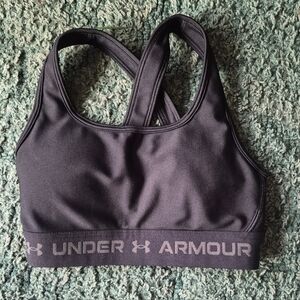 Under Armour Compression Black Sports Bra XS